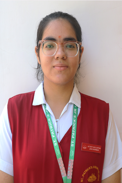 JANVI DHARMANI(ACTIVITY VICE CAPTAIN)